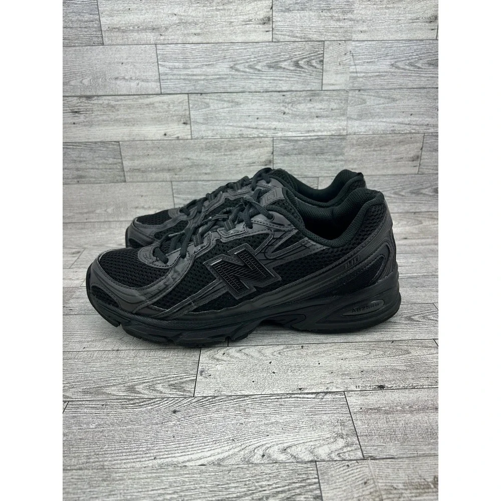 New Balance 740 Triple Black Mesh Sneakers U740BO2 Mens 9 Womens 10.5
